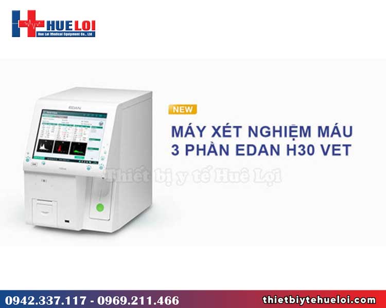 Máy xét nghiệm máu thú y 3 phần H30